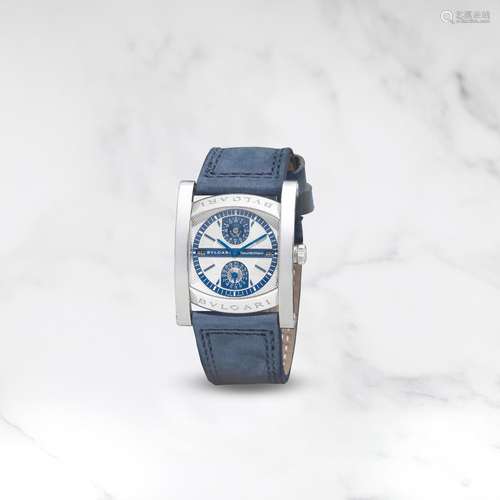 BULGARI. BELLE MONTRE BRACELET EN PLATINE (950) QUANTIEME PE...