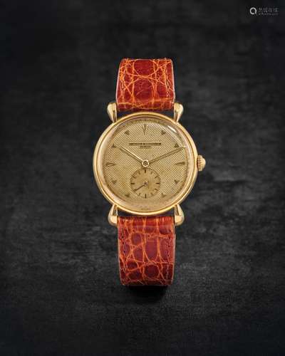 VACHERON CONSTANTIN. MONTRE BRACELET EN OR JAUNE 18K (750) A...