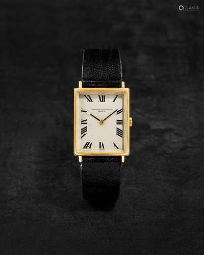 VACHERON & CONSTANTIN. MONTRE BRACELET EN OR JAUNE 18K (750)...