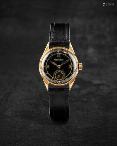 JAEGER-LECOULTRE. FINE MONTRE BRACELET EN OR JAUNE 18K (750)...