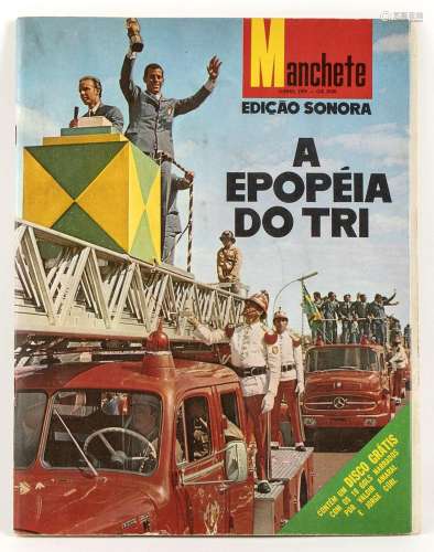 BRAZIL 1970 Football World Champion : A EPOPEIA DO TRI - Pub...