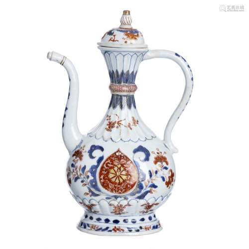 Chinese porcelain Imari Wine Ewer, Kangxi