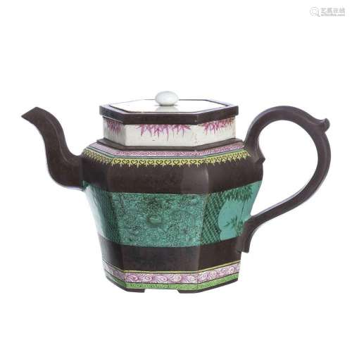 Large Yixing ceramic teapot