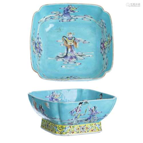 Chinese porcelain Dayazhai Imortal bowl, Guangxu