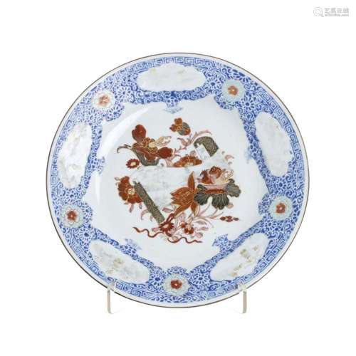 Chinese porcelain plate, Yongzheng