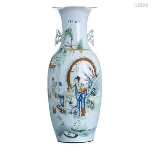 Chinese porcelain vase, Minguo