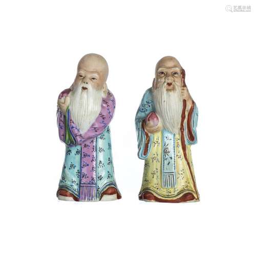 Two Chinese deities