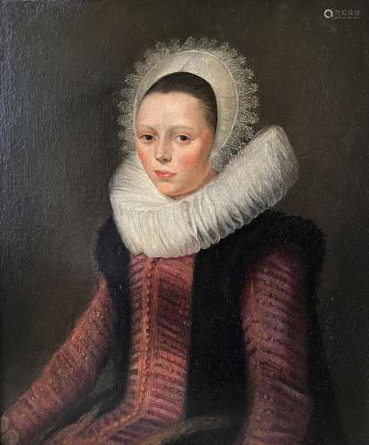 Nach Frans HALS (1580-1666), Kopie 18. Jh., Portrait einer j...