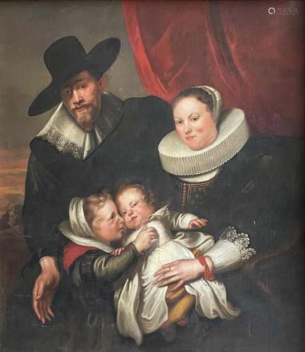 Nach Anthonius VAN DYCK (1599-1641), Kopie 18. Jh., Familien...