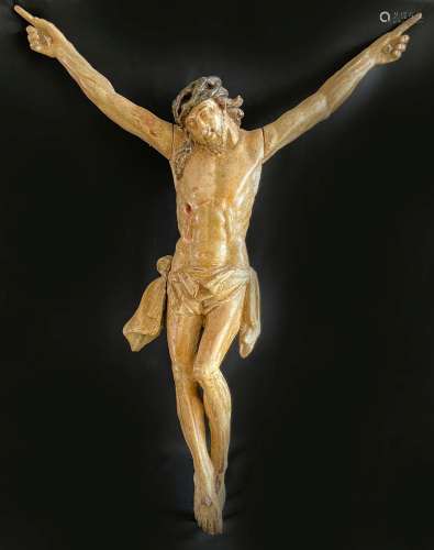 Sueddeutsch, 18. Jh., Corpus Christi, Kruzifix im Dreinagelt...