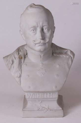 Roedental, W. Goebel, Portrait Kaiser Wilhelm II (1859 - 194...