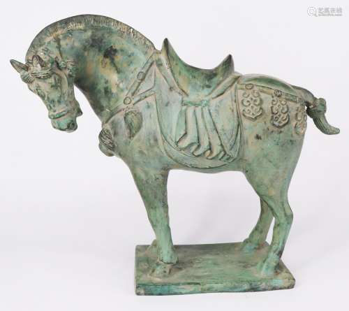 Pferd, China, Replik, H. 25 cm