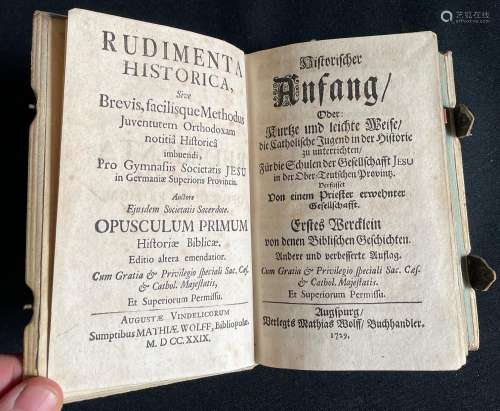 Rudimenta Historica. Historischer Anfang / Oder Kurtze und l...