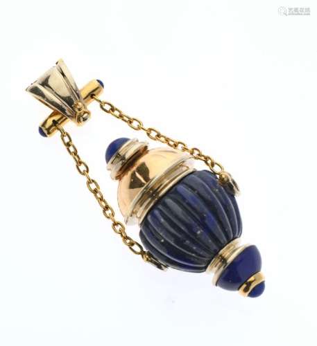 PENDENTIF "Flacon de parfum" en or jaune 750/°° or...