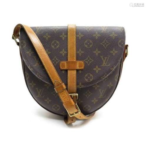 LOUIS VUITTON - SAC modèle "Chantilly" MM en toile...