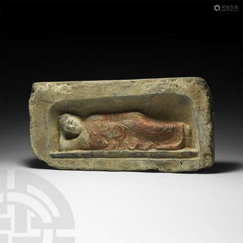 Chinese Wei Buddha Brick