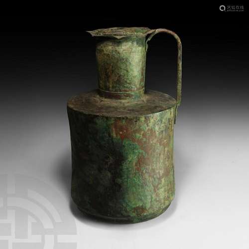 Large Islamic Jug with Decoration