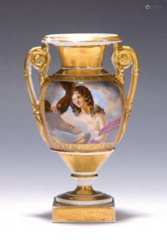 vase, France around 1860, porcelain, polychrome
