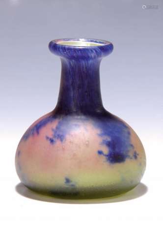 vase, Charder, Le verre francais, Schneider, 1930s