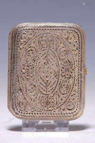 lid box, Balkans, around 1910, 900 silver in fine