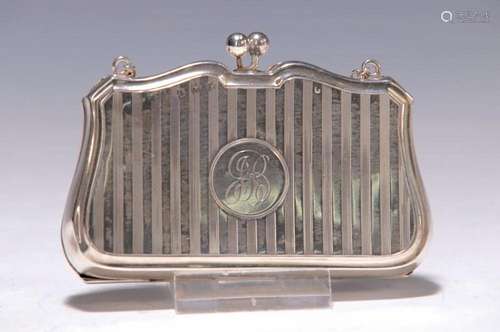 purse, probably London, around 1932, 925 silver