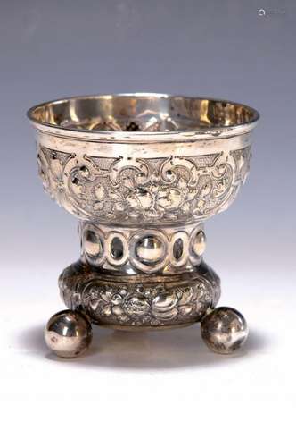 Pompous beaker, Italy, Hanau, around 1900, 800silver