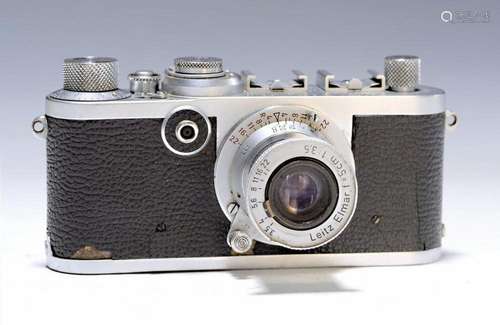 Leica-Camera If, 1952 -56, No. 789686, leatherdefect