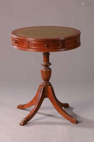 Side table, so-called Drum-Table, England, 20th c