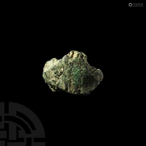 Bronze Age Bronze Bun Ingot Fragment