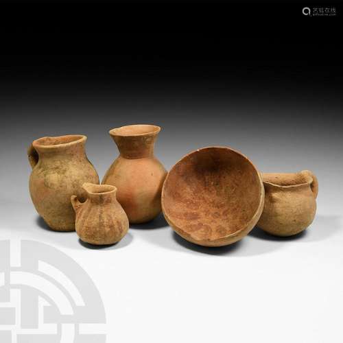 Bronze Age Pottery Vessel Group