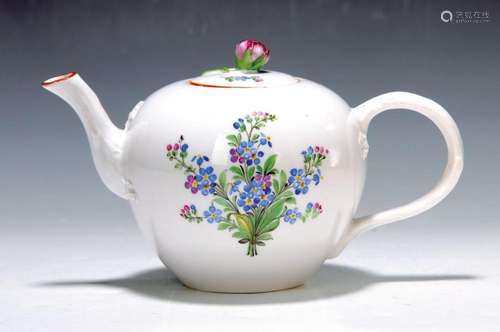 tea pot, Meissen, Marcolini period, around 1800