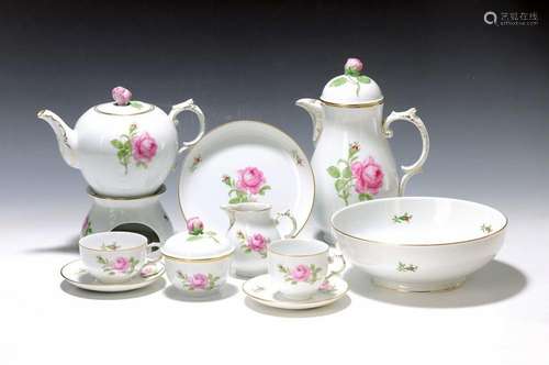 coffee- and tea set, for 6 persons, Fürstenberg