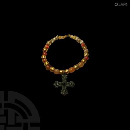 Viking Cross Pendant Necklace