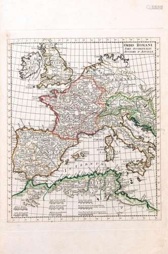 Atlas Antiques Danvillianus Minor, Nuremberg 1801, maps