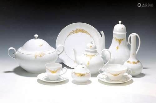 coffee- and Dinner set for 12 people, Rosenthal