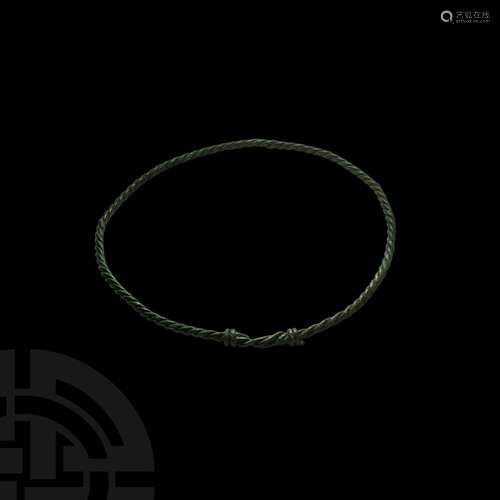 Viking Age Twisted Neck Torc