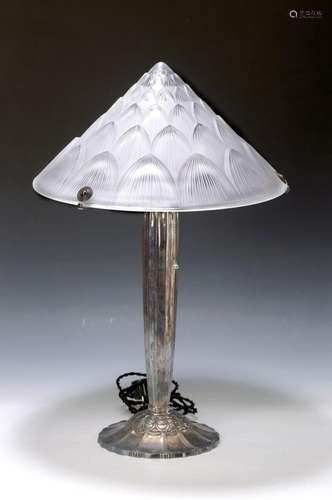 Art Deco table lamp, Maurice Dufrene Pierre D'Avesn