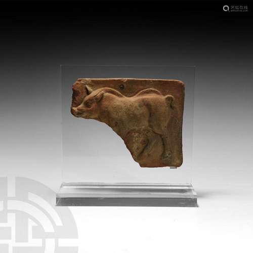 Etruscan Boar Plaque