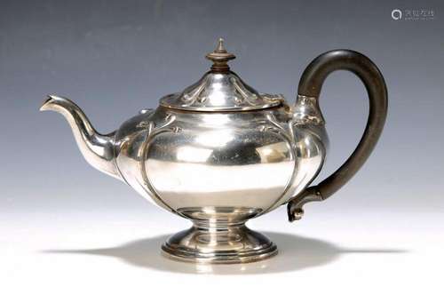 tea pot, Goldsmiths & Silversmiths Co., London