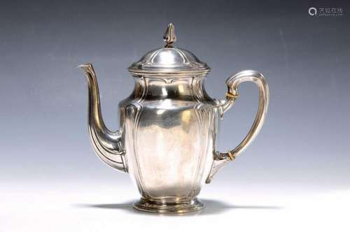 tea pot, Bruckmann & Sons, Heilbronn, around 1900/05, 80...