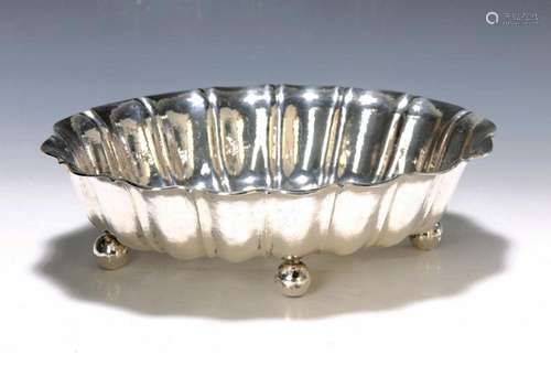 large silver bowl, Art-Deco, around 1920, 800 silver