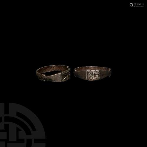 Norman Silver Decorated Ring