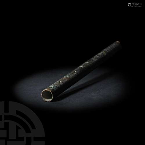 Roman Bronze Flute