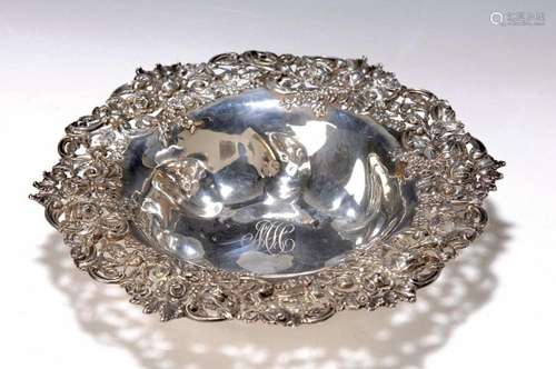 silver bowl, Whiting Company, USA, around 1900