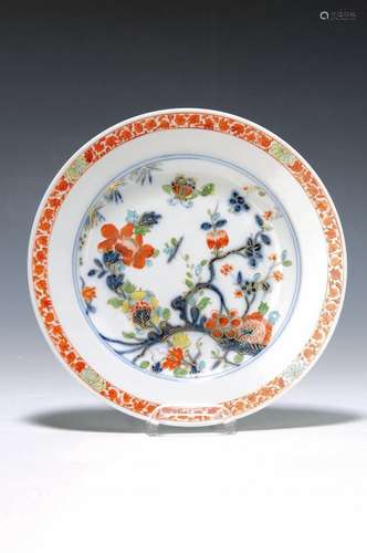 Early plate, Meissen, around 1730-35, so- called