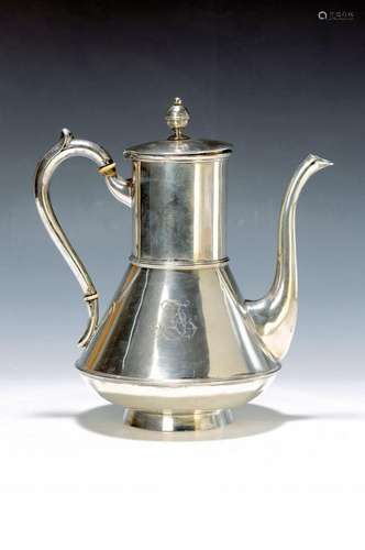 coffee pot, Berlin, Strube and son, around 1900, 800