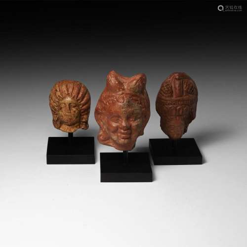 Roman Terracotta Head Collection