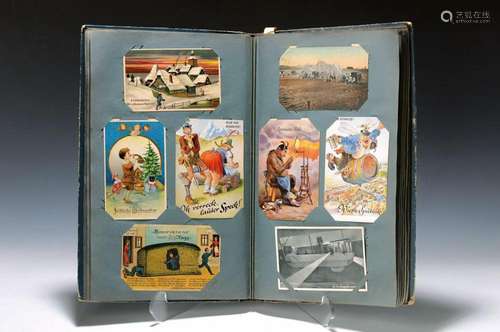 Collection of postcards, mainly German, between 1900-20,