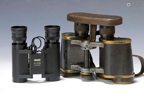 2 binoculars, company Carl Zeiss: marine binoculars