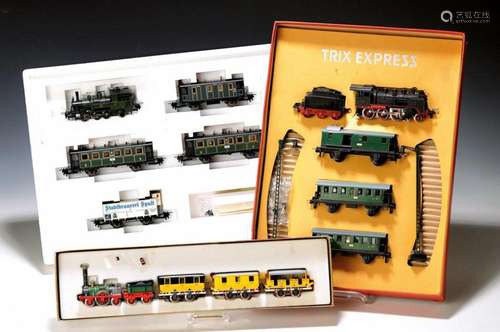 Extensive lot Trix model trains: Adlerzug, 'The first